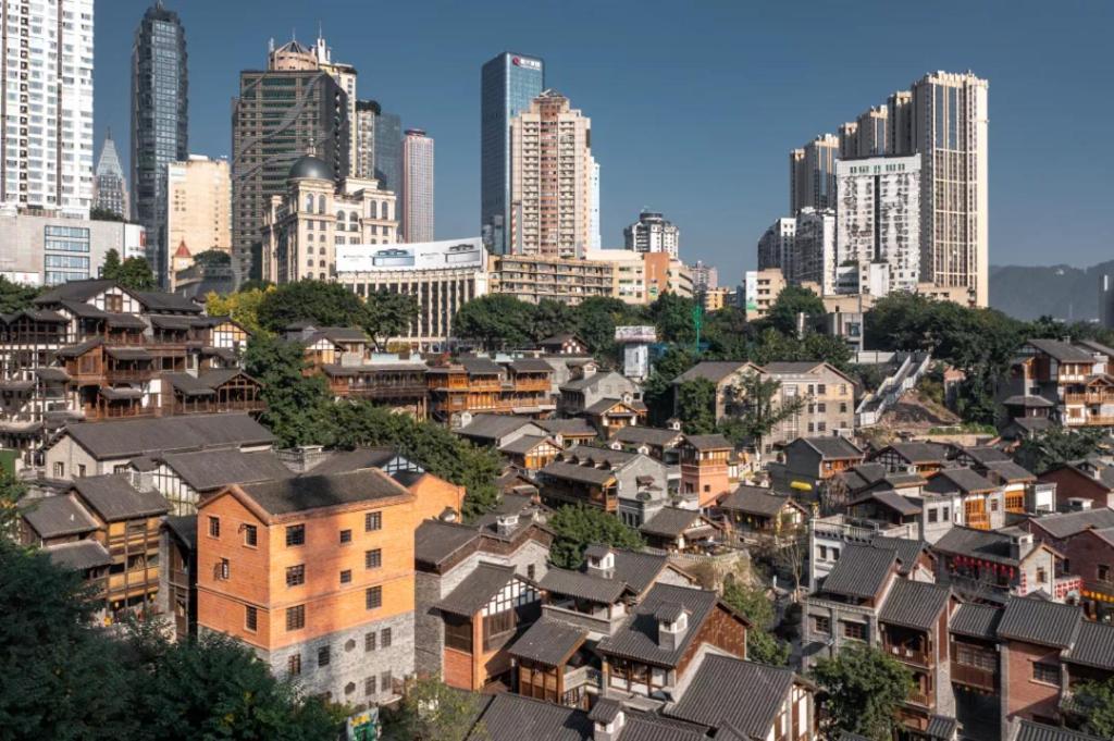 Dekin Hotel Chongqing Jiefangbei Екстер'єр фото